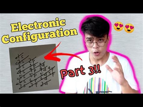 electron configuration mnemonics tagalog|Electron Configuration MADE EASY!! Part 3 (TAGALOG) .